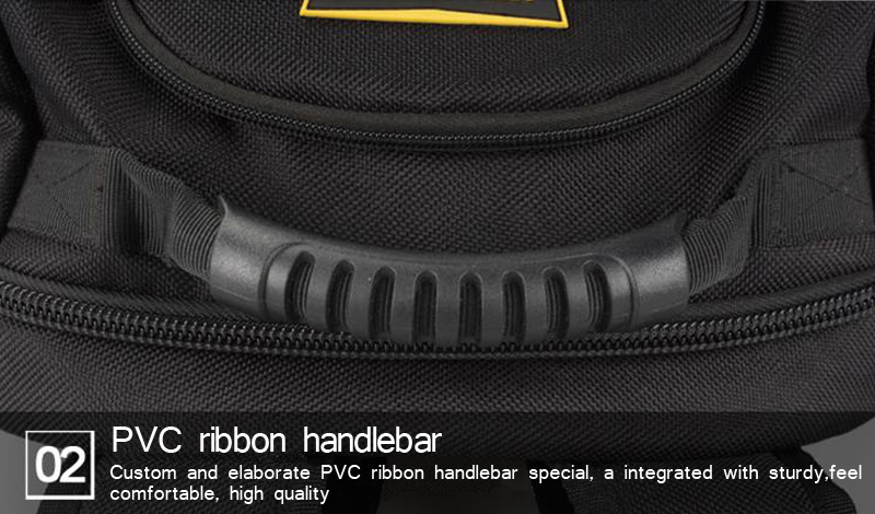 Professional Custom Logo Large Capacity 1680D Tool Bag Tools Backpack Bag