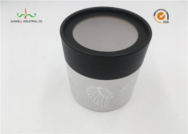 Biodegradable White Cardboard  Round Tubes for Cosmetic Packing