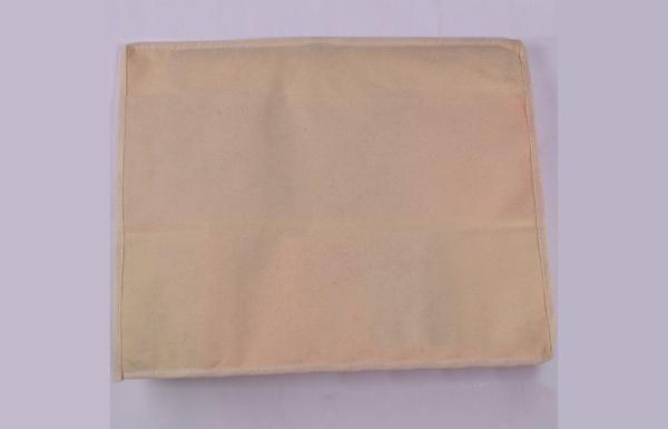 Brown Non Woven Fabric Travel Organizer Bag Three Layer With Iron Hook