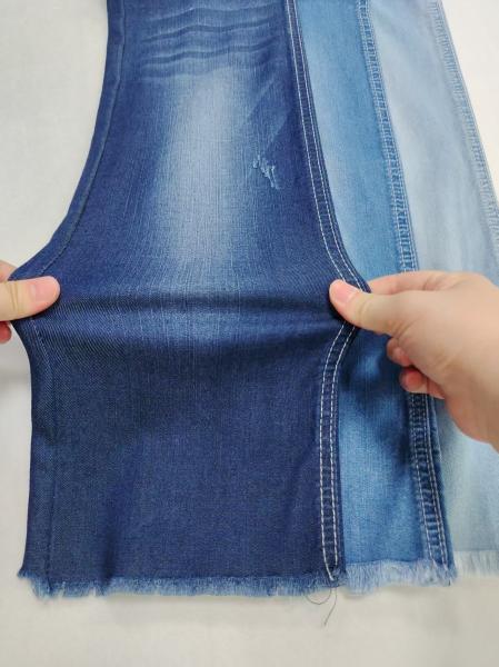 6.8oz Light Weight Twill Style Stretch  Denim Fabric 69/71'' Full Width For Summer Jeans