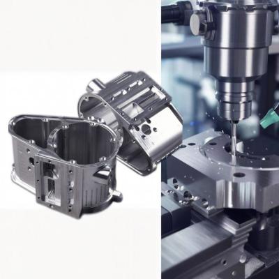 Electrical Housing Parts Custom Aluminum Machined Parts Four Axis Machining