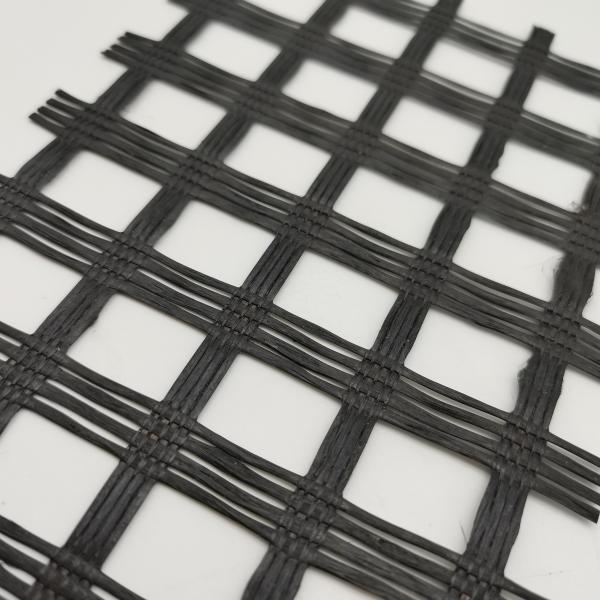 50-200m Length Geogrid for Asphalt Road Construction Durable Polyester PET Composite