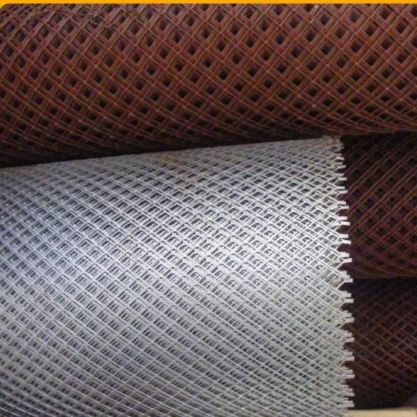 Decorative Aluminum Stainless Steel Copper Expanded Perforated Metal Diamond Wire Mesh