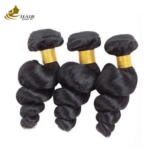 Unprocessed 100% Human Natural Brazilian Virgin Loose Wave Hair Bundle