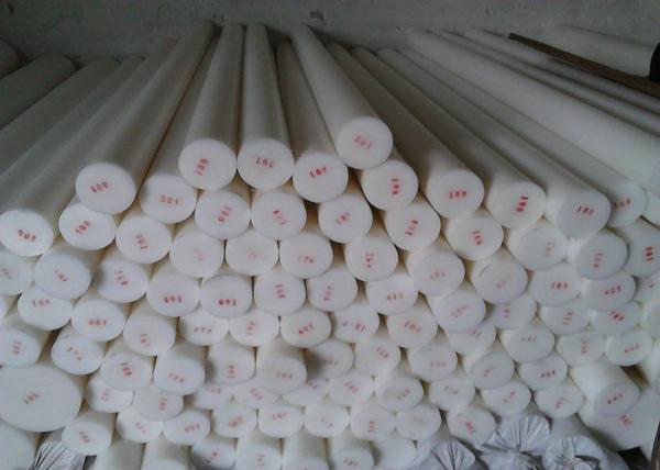 Premium Grade PTFE Rod with Hardness 55+/-5 Shore D, Temperature Resistant -180°C to +260°C and Tensile Strength 20-30Mpa