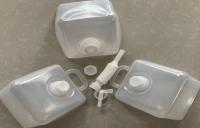 Robinet en plastique de conteneurs de véhicules d'Off Road de bavoir de l'eau liquide pliante de sac