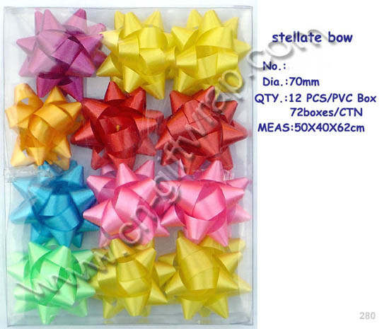 01301 Plain Star bows