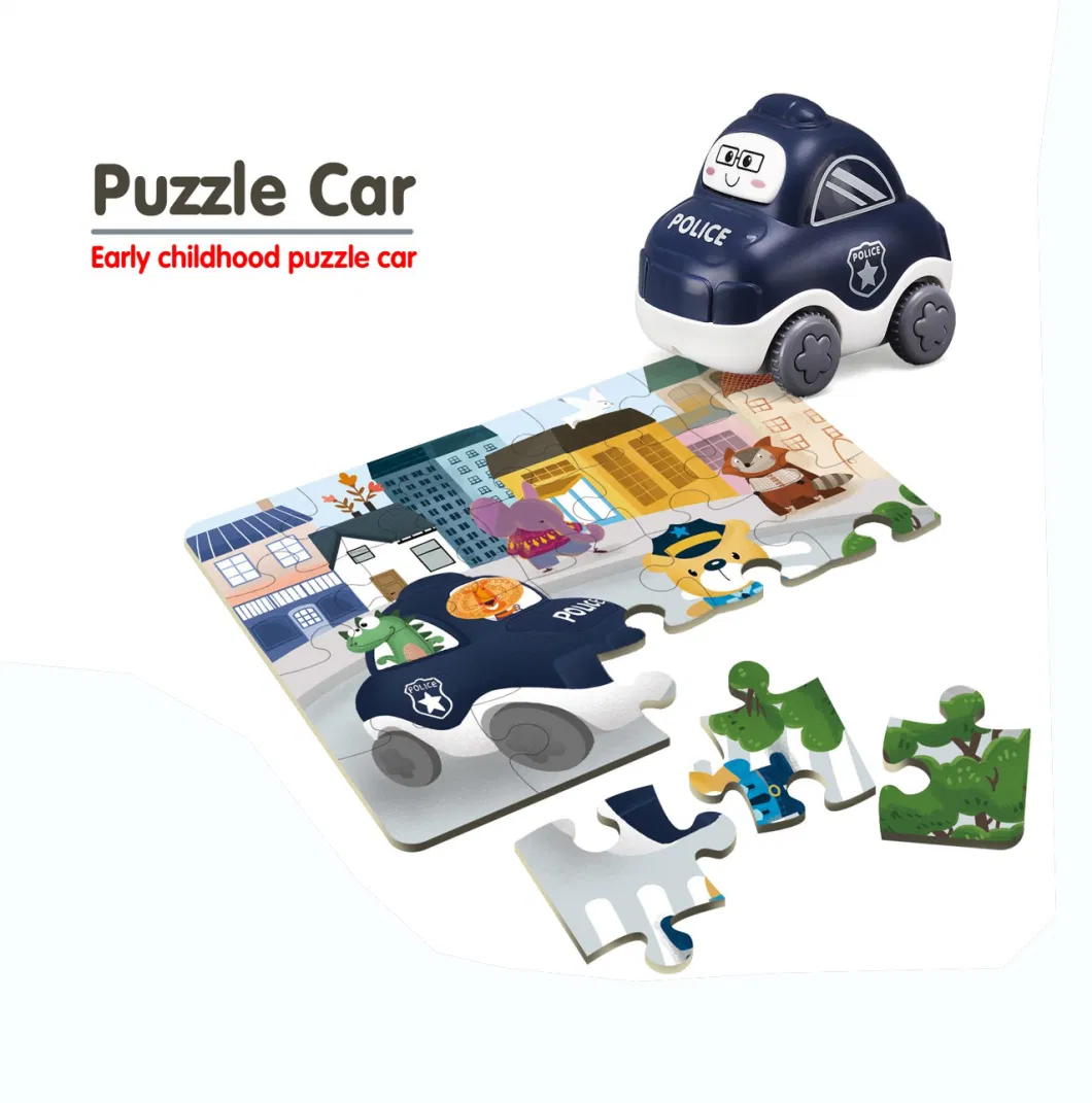 Wholesale Children′s Baby Gifts Interesting Children′s Games Puzzle Puzzle Education Toys Inertia Friction Cartoon Car