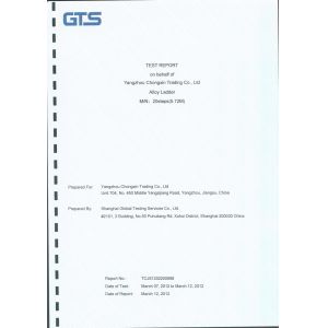 Yangzhou City Chongxin Machinery Manufacturing Co.,Ltd. Certifications