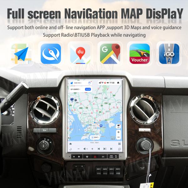 12.1'' Touch Screen 8core Android 13 Car Dvd Player Для автомобиля Ford F250/F350 2013-2014