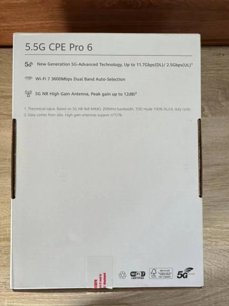 Huawei CPE PRO 6 H165-383 5G WiFi Router La mejor opción para una conexión a Internet rápida