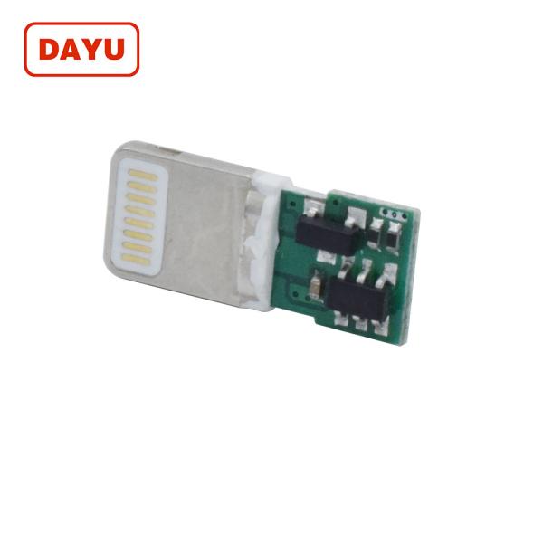 5 IC 9 IC Iphone Male Connector 2Pin 4Pin Solder For Apple Lightning Cable