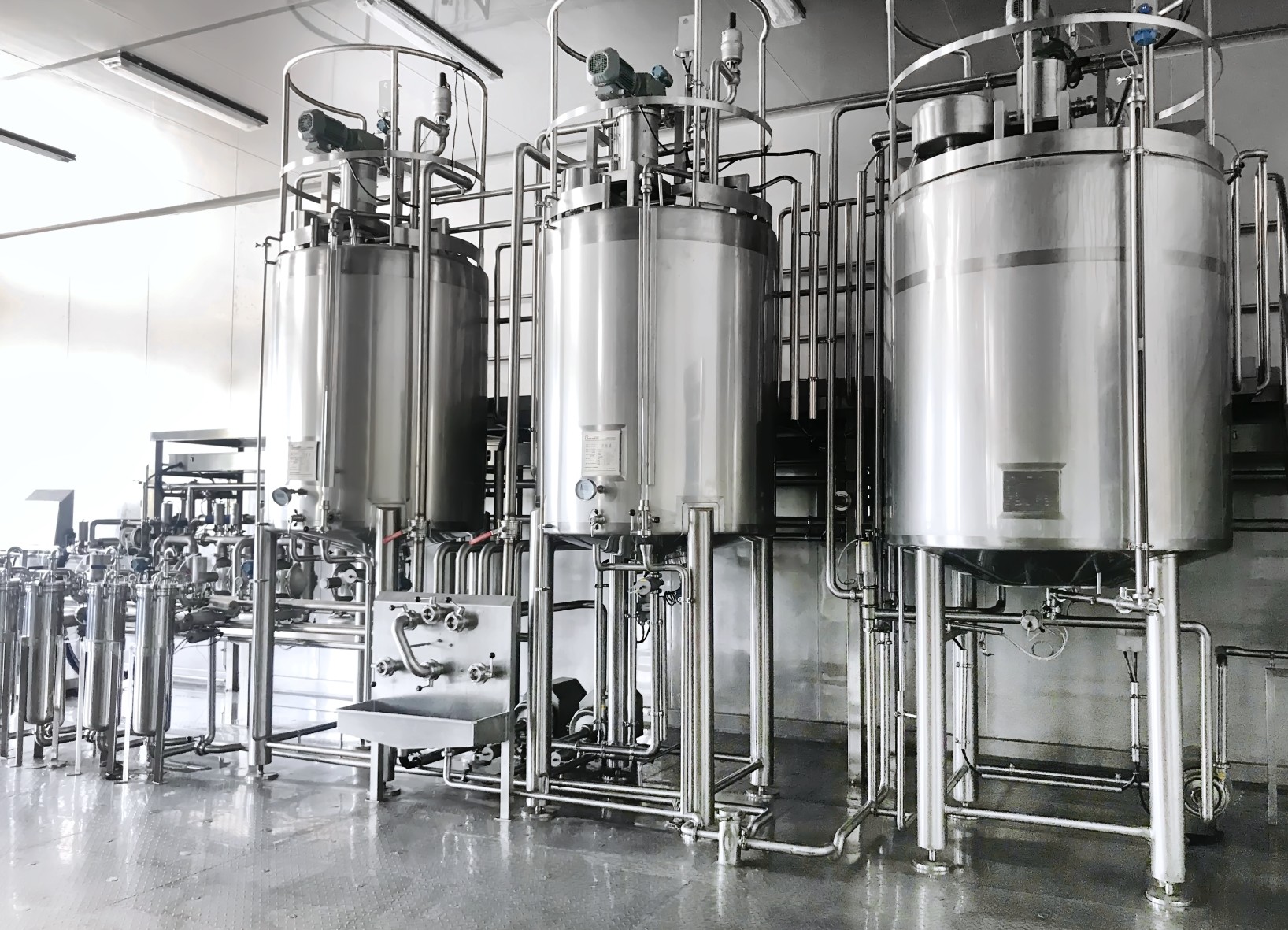 Танк заквашивания йогурта изоляции 3000L SS 50mm для молочных продучтов и сока