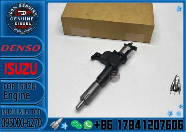 Injetor de combustível diesel injetor de carris comuns 095000-6300 095000-6270 1153004361 8-976102544 para KOMATSU