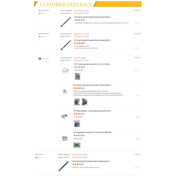 ZPY Авто впрыски рюмку 079906036C 06E906036E для VW Touareg Audi A4 A5 A6 A8 Quattro Q7 S5 S6 R8 RS6