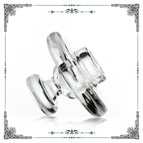 Quartz Banger Clear Carb Cap Dome Glass Accessories For Smoking Oil Rig Bong