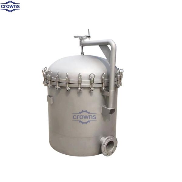 En acier inoxydable 40 pouces 5 microns cartouche pp multi-sac filtre de l' intérieur de la filtration de l' huile de CBD séparateur d' huile de CBD