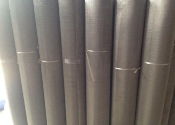 Square Hole Stainless Steel Woven Wire Mesh Cloth 500 Micron 50%-80% Filter Rating