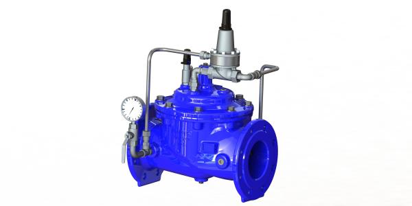 Válvula de escape de pressão de nylon reforçada de PN10 PN16