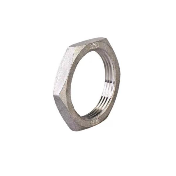 5/8-18 Titânio Hex Jam Nuts For Heim Joint Rod End Natural Finish Performance-Enhancing para aplicações industriais gerais