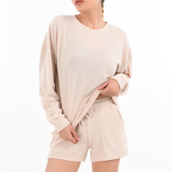 Loose Shorts Womens Loungewear Set Casual Home Wear For Ladies