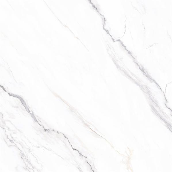 White Polished Sintered Stone Slabs 1200x1200mm for Bathroom Renovation