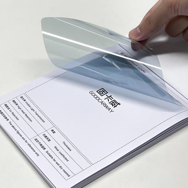 5%-85% VLT Blue Black Color Auto Window Tint Film 1.52*30m Nano Ceramic Solar Window Film
