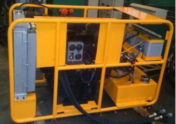 Engineering Anchor Drilling Rig Yanmar Diesel Engine High Power Low Weight