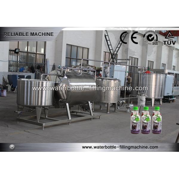 Система чистки CIP вспомогательного оборудования продукции напитка, очищает в оборудовании места