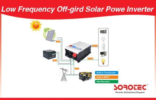 Low Frequency 1 - 10kw Home Solar Power System Off - Gird 3kw 220V