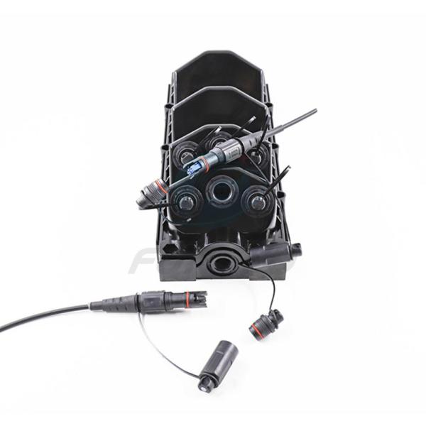 6 Core Outdoor FTTX Cable Fiber Cassette Enclosure Splice Box For FTTA Splitter
