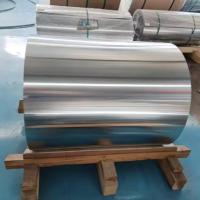 Astm 3003 moulin à bobines en aluminium finition 1200 mm largeur 12 pouces avec film en PVC bleu