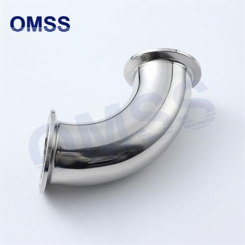2CMP Sanitary Stainless Steel Pipe Fitting 90° Tri Clamp Hose Elbow 90 Degree