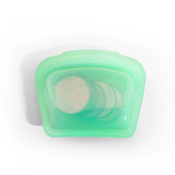 Small Reusable Silicone Food Storage Bag – BPA-Free, Leakproof, Dishwasher Safe, Microwave & Freezer Friendly – Perfect For Snacks, Baby Food, Travel, And Zero-Waste Kitchen Use