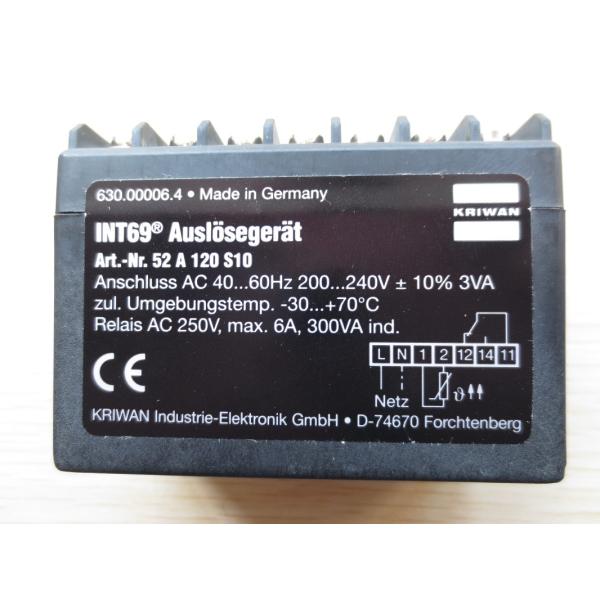 KRIWAN INT69 52A120S10 Compressor Protection Module For Refrigeration Industry