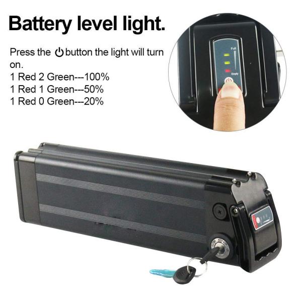 No Memory Effect Electric Bike Lithium Battery For 48V 750W / 1000W Bike Motor