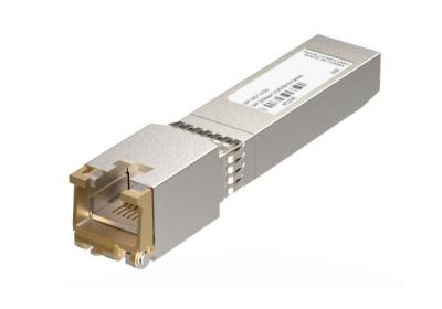 10GBASE-T SFP Copper Transceiver Fiber Optic Transceiver Module 30m