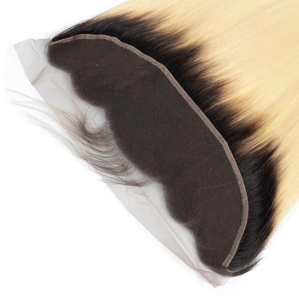100 Virgin Brazilian Straight Hair Bundles With Lace Frontal 13 X 4