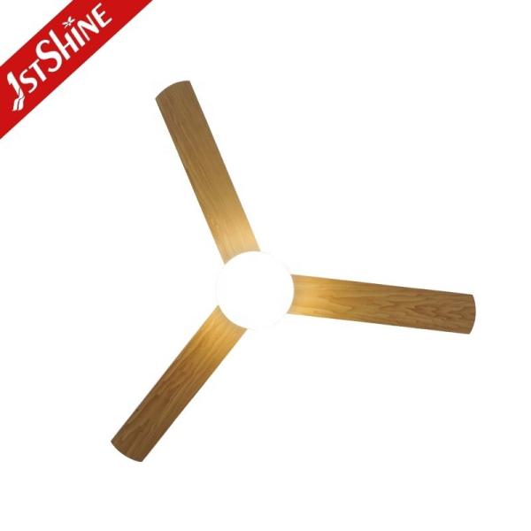 1stshine Ventilador de teto com motor de CC com luz LED e controle remoto Uma solução de iluminação