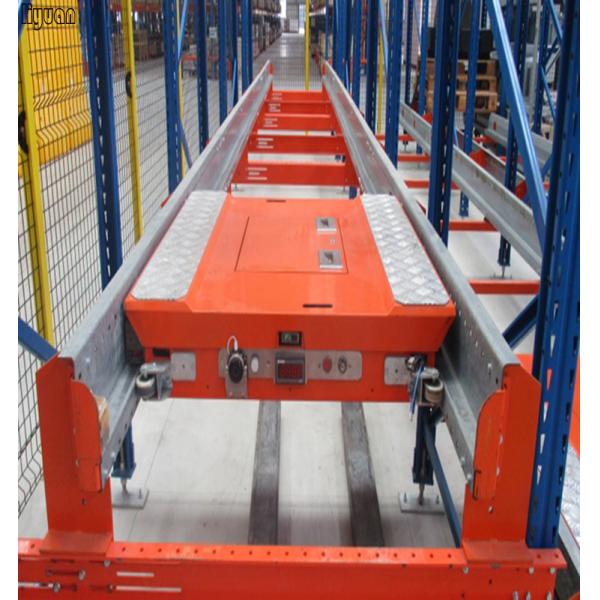 Steel Radio Shuttle Racking Blue Orange Capacity 1000-5000kgs LIFO FIFO