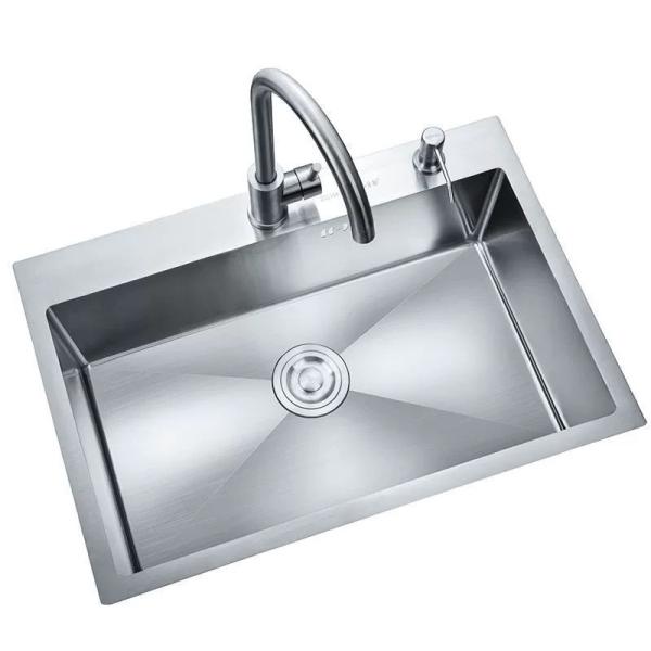 304 Stainless Steel Hand Sink Durable Corrosion Resistance