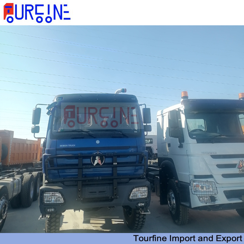 BEIBEN NG80 6X6 Heavy Duty Cargo Truck Chassis 30-40 Ton With 420HP Diesel Engine
