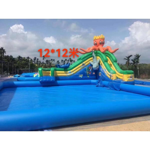 Customized PVC Inflatable Swimming Pool and Slide for Ultimate Water Play
