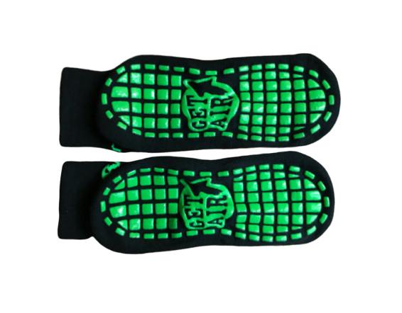 Get Air Trampoline Park Family Fun Toddler Safety Grip Socks , Kids Non Slip Socks , Knitting Jumping Socks