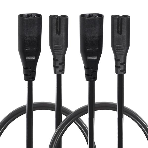 0.8M C7 から C8 電源コード 18AWG PVC ジャケット ROHS 認証