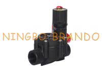 Vanne électromagnétique en plastique électrique d'irrigation de l'eau de jardin 3/4