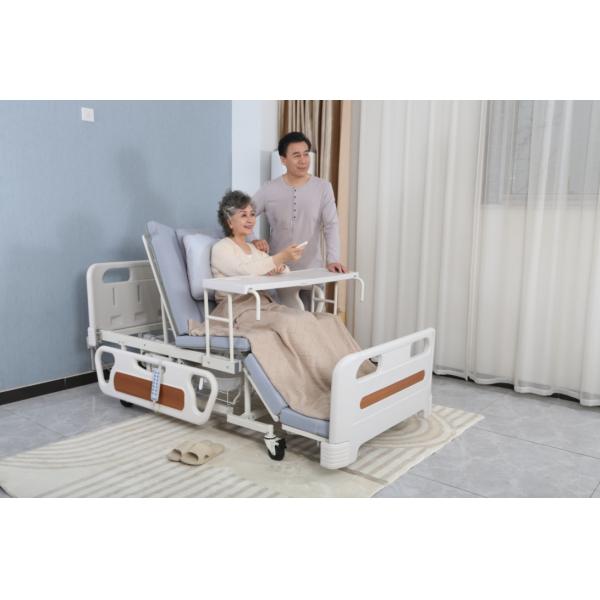 White Adjustable Electric Multifunctional Nursing Bed For Hospital 2090*1020mm