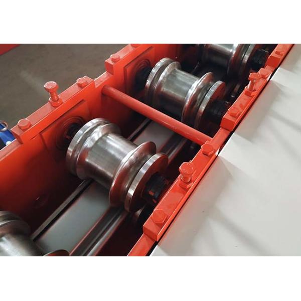 C12 Cutter Roller Shutter Door Roll Forming Machine 115mm Width Steel Material