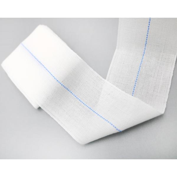 Bande chirurgicale en gaze tricotée à usage unique avec approbation CE ISO