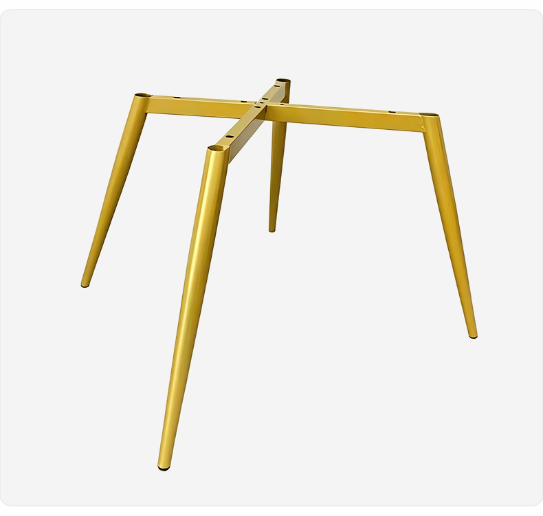 Custom Welded Iron T-Shaped Support Frame & Table Legs for Custom Office and Dining Tables and Chairs Heavy-Duty Load Bearing